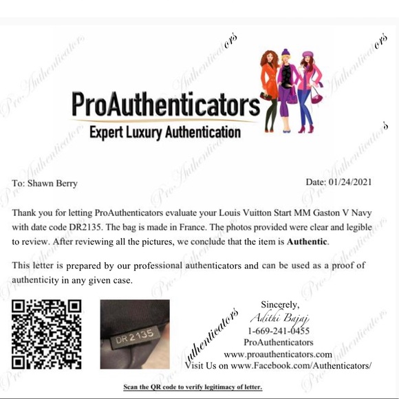 LV Calfskin Gaston V Start MM - Guaranteed Auth! - Picture 7 of 7